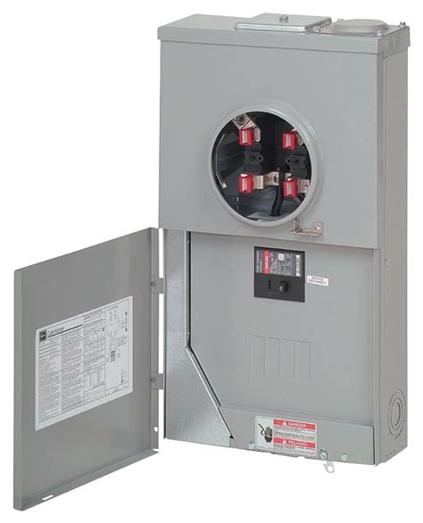 60 amp meter main combo